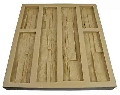 Veneer Stone Rubber Mold For Concrete Or Plaster Western Quick Fit Flats • $132.95