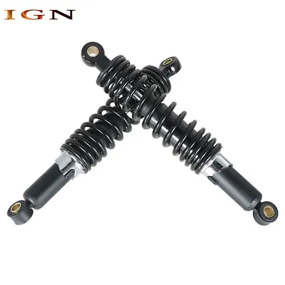 2pcs Black 12.5'' 320mm Motorcycle Rear Shock Absorber For Yamaha Honda Kawasaki • $41.60