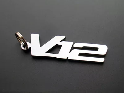 V12 Keychain Jaguar XJS BMW 750 Audi Q7 Aston Martin R8 Tuning Turbo • $10.64