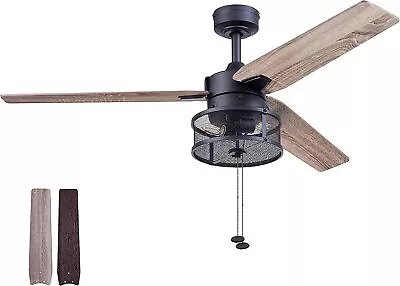 Prominence Home 52  Sytarra Industrial Modern Farmhouse Ceiling Fan • $89