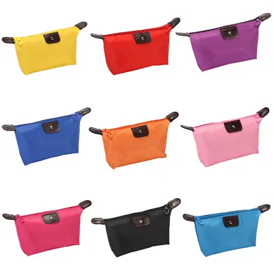 Travel Cosmetic Bag Beauty Purse Makeup Holder Pouch Wash Bag Organizer Toiletry • £2.49
