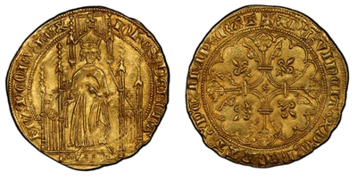$9090.64 • Buy FRANCE. Jean Il Le Bon (1350-64) AV Royal D'Or PCGS MS63 Paris Fr.-278; Dup 293A