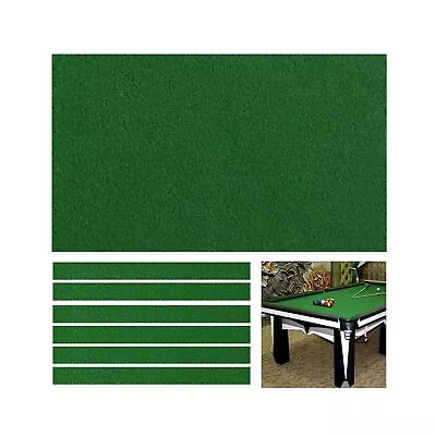 Billiard Cloth Pool Table Felt Cloth With 6 Cloth Strips For 7/8/9 Foot Table... • $68.58