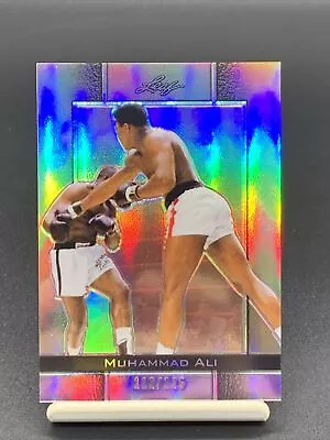 Muhammad Ali Sp #112/125 ~ 2011 Leaf Metal #99 ~ Silver Prismatic Boxing Card • $39.99