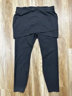 £27.67 • Buy CAbi M’Leggings Style 3577 Skirted Cropped Ankle Leggings Dark Gray Size Medium