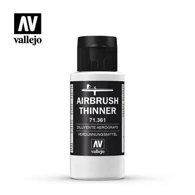 Vallejo 71361 Acrylic Airbrush Thinner 60ml Bottle • $12.15