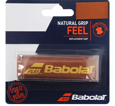 Babolat Leather Grip Natural Grip Feel Tennis Racket Badminton 1.45 Mm 670063 • $23.31