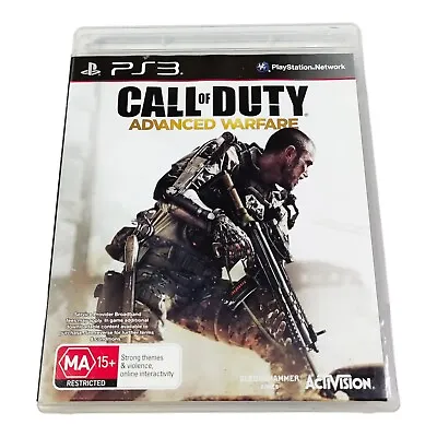 Call Of Duty: Advanced Warfare PS3 2014 Shooter Video Game • $9.72