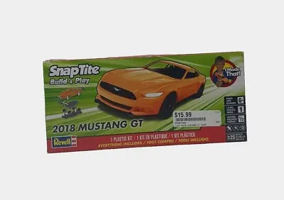 2018 Mustang GT Snap Tite 1 Plastic Kit Revell Open Build Play (Brand New) • $15.99