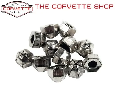 C3 Corvette Seat Hinge Cover Acorn Nuts 12 Piece Set 1978-1982 NEW 23034 • $20.69