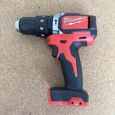 Milwaukee 2702-20 M18 18-Volt Brushless 1/2  Compact Hammer Drill (TOOL ONLY) • $49.99