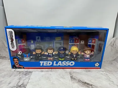 NEW! Fisher Price Little People Ted Lasso Collection 6 Pack Coach Beard BELIEVE! • $35.09