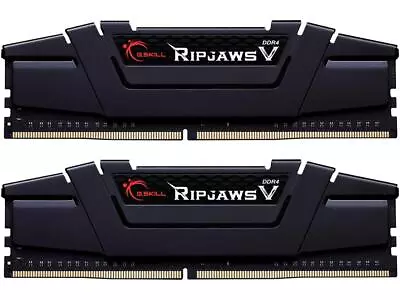 G.SKILL Ripjaws V Series 32GB (2 X 16GB) PC RAM DDR4 4400 (PC4 35200) Memory • $84.99