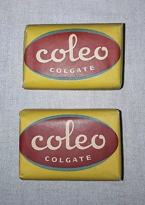 Vintage Colgate-palmolive-peet Coleo Bar Soap 3.5 Oz Lot Of 2 Sealed Nos • $39.99