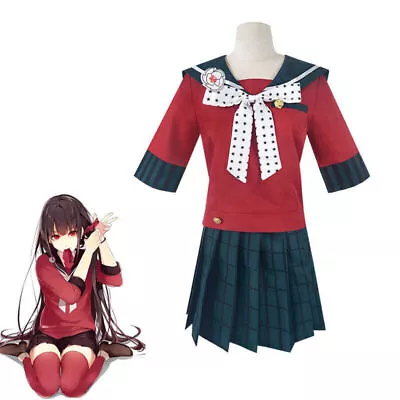 Danganronpa V3 Killing Harmony Harukawa Maki Cosplay JK Uniform Dress Xmas Gift • $59.04