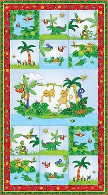 I Spy...In The Amazon By Cheri Strole For Northcott - Multi Panel   #20896-24 • $11.70