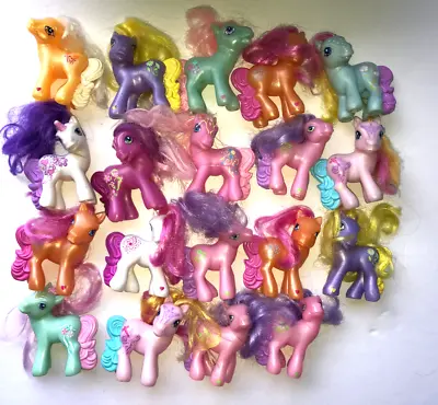 Hasbro My Little Pony G3 Mcdonalds Happy Meal Figures Toys Brushable Lot Of 19 • $19.99