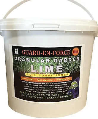 GUARD-EN-FORCE Granular Garden Lime Soil Conditioner Fast Acting Lime • £21.99