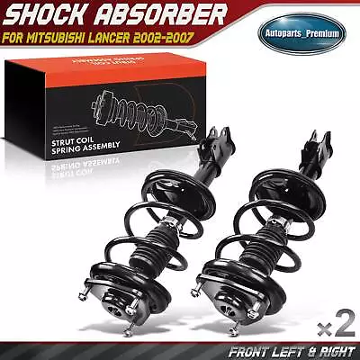 2x Front L&R Complete Strut & Coil Spring Assembly For Mitsubishi Lancer 02-07 • $167.99