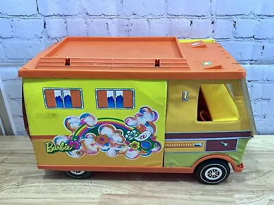 Barbie Country Camper Van RV Motorhome With Accessories Mattel Vintage 1970 • $49.99