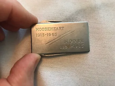 1963 Mooseheart Moose Vintage Money Clip Japan • $19.95