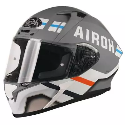 Airoh Valor Craft Full Face Motorcycle Helmet Motorbike Moped ACU Gold Grey • £99.99