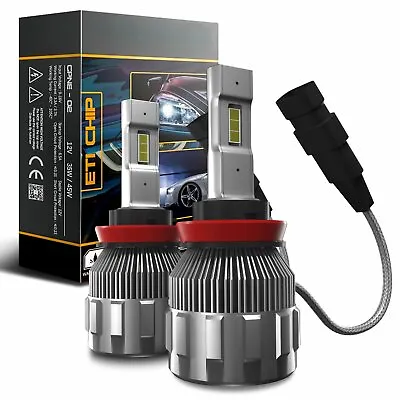 High Power CSP LED Xenon HID Headlight Kit H13 H11 H10 H7 H4 H3 H1 9006 9005 • $19.99