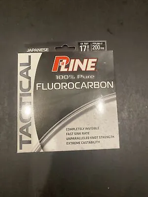 P Line Tactical Fluorocarbon 200 Yards 17Lb Test • $15.99