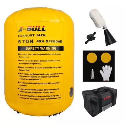 X-BULL Air Jack Recovery Exhaust Jack Kits 5T Air Bag Multi Layer Truck Rescue • $193.79