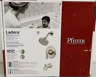 Pfister Ladera Single-Handle 3-Spray Tub And Shower Faucet Set Brushed Nickel • $69.99