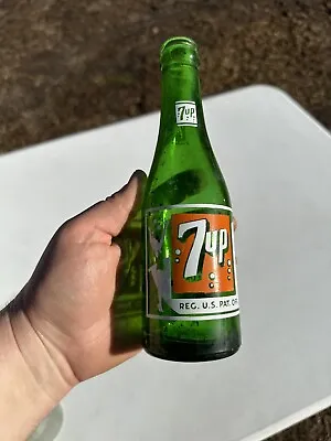Vintage 7oz 7 Up Bottle Virginia • $8.35