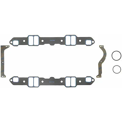 Fel-Pro 1243 Sb Mopar Intake Gaskets 318 W/ 2 Bbl Head 67-86 Intake Manifold Gas • $59.59