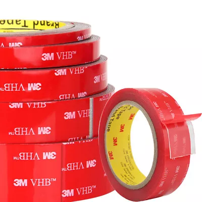 NEW 3M Transparent Acrylic Double-sided High Strength Clear VHB Adhesive Tape • $8.90