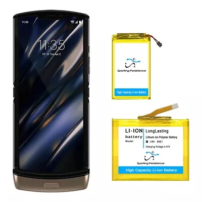 F Motorola Razr 4G (2019) XT2000 Long Lasting 1345mAh Main + 1365mAh Sub Battery • $45.60