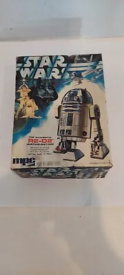 Vintage 1977 MPC Star Wars Authentic R2-D2 Scale Model Kit Open Box  • $44.97