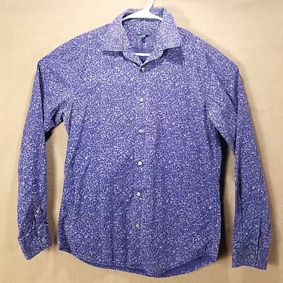 GAP Shirt Mens M Purple Slim FIT Button Down Long Sleeve Collared • $15