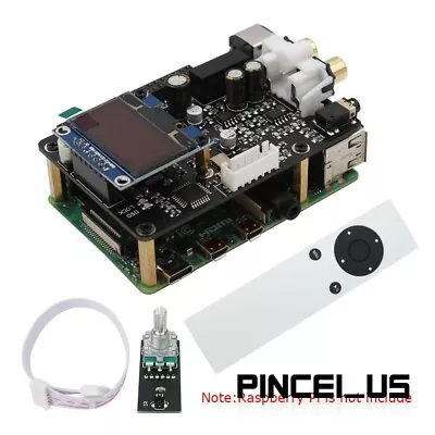 Ustars Audio R38h DAC Board Decoder Kit IIS 768KHz DSD512 For Raspberry Pi Pe66 • $66.85