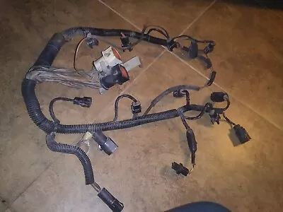 1987  1993 Ford Mustang V8 302 5.0 Fuel Injector Intake Sensor Wiring Harness 87 • $90