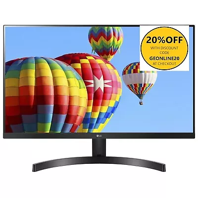 LG -27ML600 - 27  Full HD 16:9 IPS 3-Side Borderless Radeon FreeSync Monitor  • $189