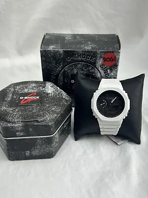 Casio G-Shock GA2100-7A Carbon Core White Resin Analog-Digital Watch ~ NIB • $89.63