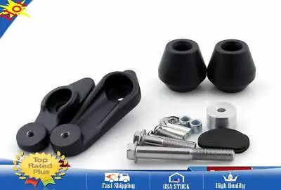 Black Frame Protector Sliders R1 Crash YZF T4 For Yamaha 2009-2012 1000 #5 • $44.63