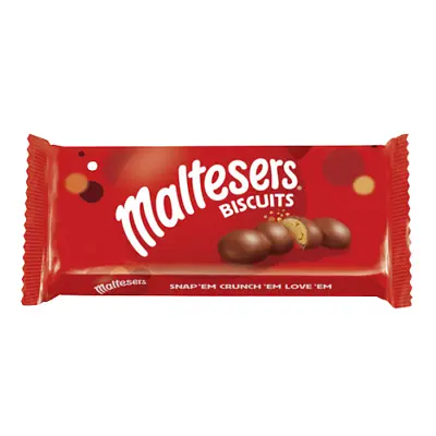 932428 1 X 110g Packet Maltesers Biscuits Milk Chocolate Malt Covers Balls • $9.99