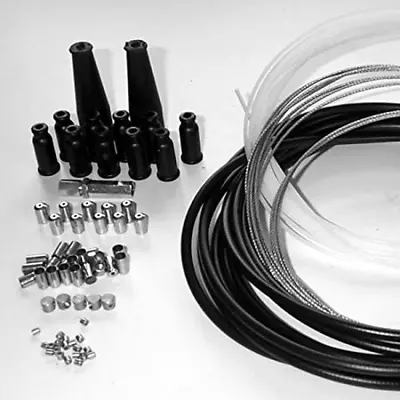 VWK003-BK Universal Motorcycle Shop Multi Throttle Cable Kit • $63.99