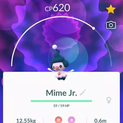 $3.99 • Buy Mime Jr ✔ TRADE ✔ Pokemon ✔ NON SHINY ✔ Legacy ✔ GO