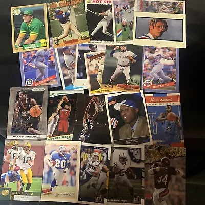 $29.60 • Buy 150 NFL NBA NHL MLB Sports Trading Cards Lot Includes Autograph Or Jersey HOF 🔥