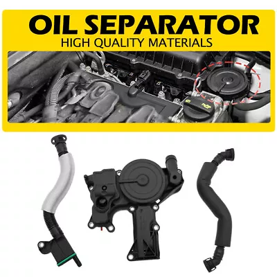 Oil Separator PCV Valve Kit For Audi A3 A4 Q5 TT VW Golf Passat Jetta GLI 2.0T • $35.99