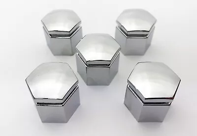 Genuine Holden & HSV  VX VY VZ Commodore 5 Pack Of Chrome Wheel Nut Caps Covers • $59.95