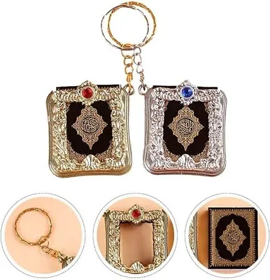 Mini QURAN In Arabic Keyring Islamic Muslim Gift Ramadan Eid Gift Pendant UK  • £3.49