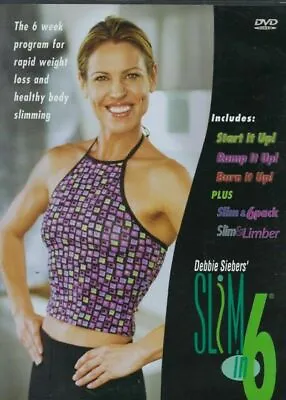 $8.99 • Buy Slim In 6 Workout (DVD, 2002, 2-Disc Set) NEW