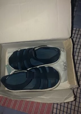 Infant Boys IGOR Navy Blue Jelly Sandals - Size UK 8 Only Worn A Couple Of Times • £10
